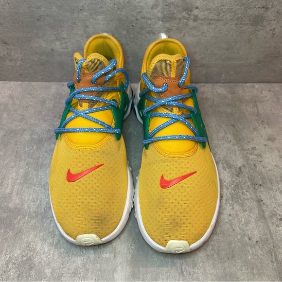 Nike Air Zoom Presto React Sneakers AV2605-701 Mens sz 10.5 - yellow - Picture 2 of 6